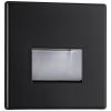 Paulmann 93094 Wand EBL Edge LED vestavné nástěnné svítidlo, LED, 1.40 W, černá (matná)