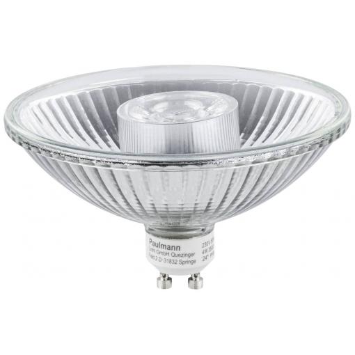 Paulmann 28901 LED Energetická třída (EEK2021) G (A - G) GU10 žárovka 6.5 W teplá bílá (Ø x v) 111 mm x 70 mm 1 ks