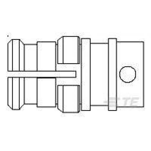 TE Connectivity TE AMP RF Coax Connectors 1056522-1 1 ks Package
