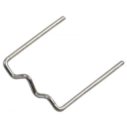 KS Tools 150.1063 Opravářské svorky ve tvaru u, legovaná ocel, Ø 0,8 mm, 50 kusů