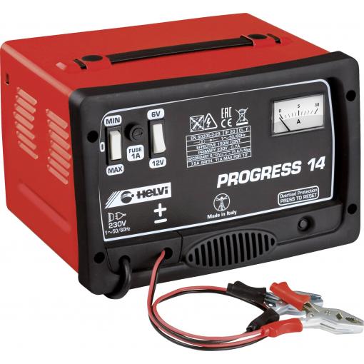 Helvi 77200 nabíječka 6 V, 12 V 11 A
