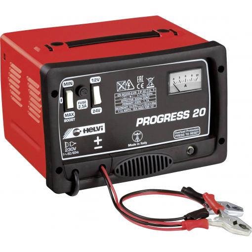 Helvi 77201 nabíječka, dílenská nabíječka 12 V, 24 V 16 A
