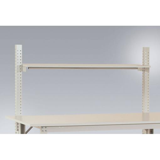 Manuflex AS1273.7035 Odkládací Melamin světle šedá 1750x 350x19mm, s odporem pro PACK STOLNÍ 2000 mm s 4/3 ( 420/270mm ) světle šedá