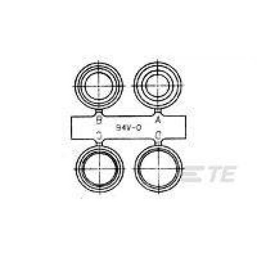 AMPLIMITE RFI/EMI Shielded Hardware TE AMP AMPLIMITE RFI/EMI Shielded Hardware 747973-1 TE Connectivity Množství: 1 ks