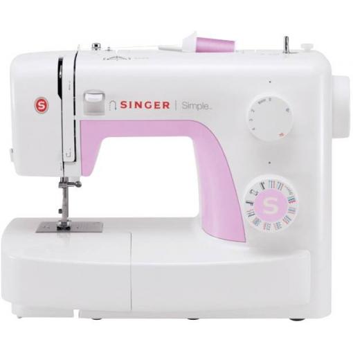Singer šicí stroj Simple 3223 bílá, růžová