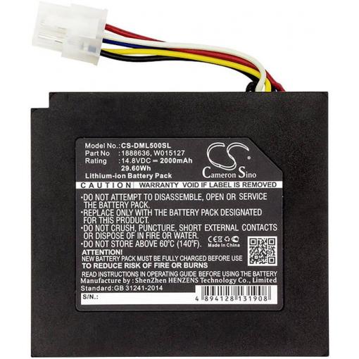Beltrona BELDML500SL akumulátor tiskárny 14.8 V 2000 mAh Náhrada za originální akumulátor 1888636, 634169A, W015127