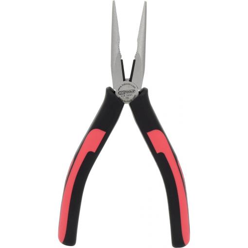 KS Tools 1152201 ploché jehlové kleště rovné nástrojová ocel 160 mm