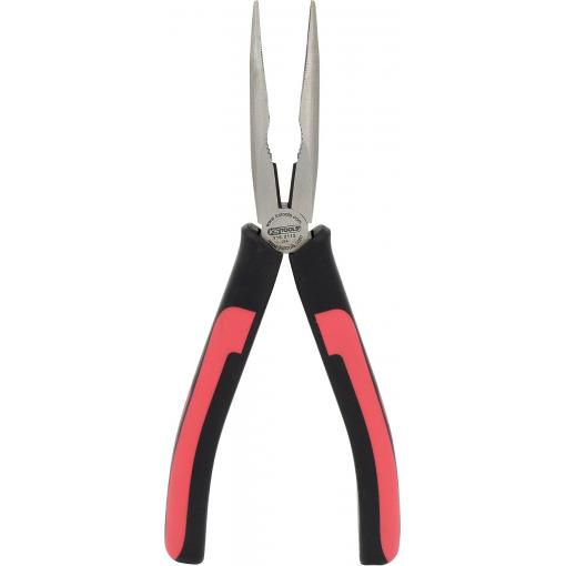 KS Tools 1152113 ploché jehlové kleště 60° zahnuté nástrojová ocel 210 mm