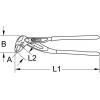 KS Tools 115.8502 1158502 instalatérské SIKO kleště 175 mm