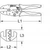 KS Tools 1151585 115.1585 krimpovací kleště dutiny na kabely, 2.5 do 4 mm², vč. výměnných krimpovacích vložek