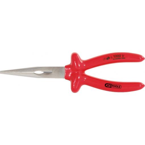 KS Tools 1171293 ploché jehlové kleště rovné nástrojová ocel 160 mm