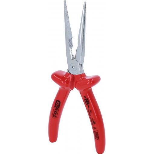 KS Tools 1171291 ploché jehlové kleště rovné nástrojová ocel 200 mm