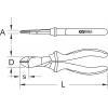 KS Tools 117.1116 1171116 silové boční štípací kleště 205 mm