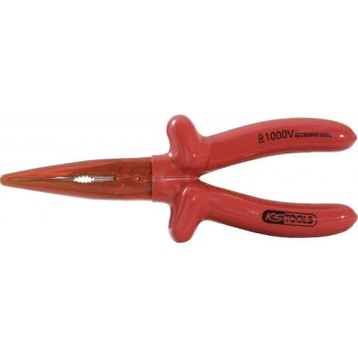 KS Tools 1171717 ploché jehlové kleště rovné nástrojová ocel 160 mm