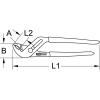 KS Tools 115.1350 1151350 instalatérské SIKO kleště 265 mm