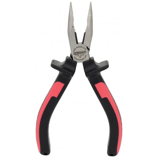 KS Tools 1151018 ploché jehlové kleště 45° zahnuté nástrojová ocel 165 mm