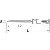 KS Tools 1503246 150.3246 Trojhranná plná škrabka