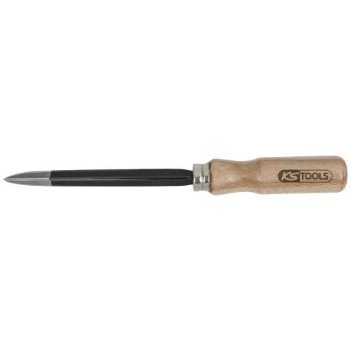 KS Tools 1502241 150.2241 Trojhranná dutá škrabka
