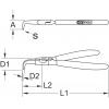 KS Tools 1192064 kleště na pojistné kroužky