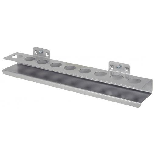 KS Tools 8600873 Držák nástrčných ořechů, 9 otvorů, 390 x 30 mm 1 ks