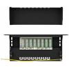 Renkforce RF-4870828 8 portů síťový patch panel 254 mm (10) CAT 6A 1 U osazený