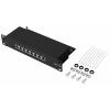 Renkforce RF-4870828 8 portů síťový patch panel 254 mm (10) CAT 6A 1 U osazený