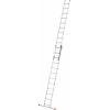 Hailo ProfiStep® duo 7212-007 hliník výsuvný žebřík max.prac. výška: 6.75 m stříbrná 13.5 kg