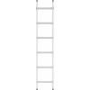 Hailo ProfiStep® uno 7106-007 hliník žebřík max.prac. výška: 2.7 m stříbrná 2.8 kg