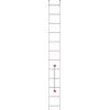 Hailo ProfiStep® uno 7112-007 hliník žebřík max.prac. výška: 4.3 m stříbrná 6.6 kg