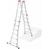 Hailo M80 7524-157 hliník teleskopický žebřík max.prac. výška: 6.75 m stříbrná 17 kg