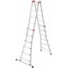 Hailo M80 7524-157 hliník teleskopický žebřík max.prac. výška: 6.75 m stříbrná 17 kg