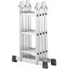 Hailo ProfiStep® combi 7412-037 hliník víceúčelový žebřík max.prac. výška: 4.35 m stříbrná 16.7 kg