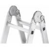 Hailo ProfiStep® combi 7412-037 hliník víceúčelový žebřík max.prac. výška: 4.35 m stříbrná 16.7 kg