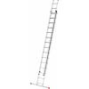 Hailo ProfiStep® duo 7215-007 hliník výsuvný žebřík max.prac. výška: 8.4 m stříbrná 20.2 kg