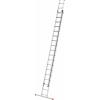 Hailo ProfiStep® duo 7218-007 hliník výsuvný žebřík max.prac. výška: 9.5 m stříbrná 25.6 kg