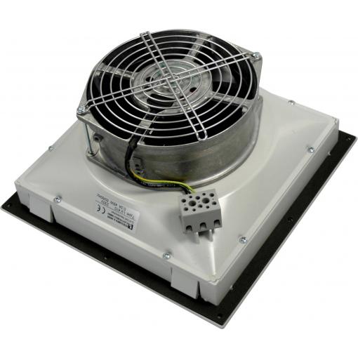 Elmeko LV 410 230V AC větrák s filtrem 230 V/AC, 45 W, (š x v x h) 250 x 250 x 126 mm, 1 ks