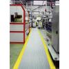 COBA Europe AL060703C Deckplate rohož na pracoviště (metrové zboží) šedá, žlutá