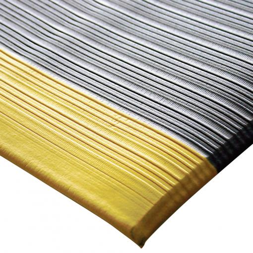 COBA Europe AL060703C Deckplate rohož na pracoviště (metrové zboží) šedá, žlutá