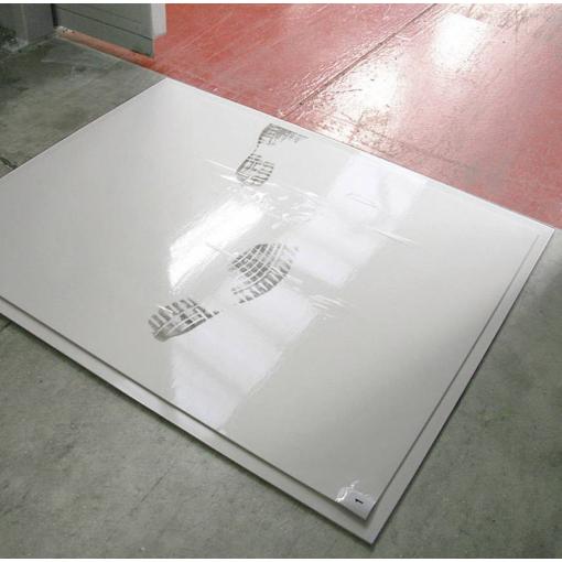 COBA Europe WC000011 Clean-Step Rohož do čistých prostor (d x š x v) 0.8 m x 0.6 m x 6.5 mm bílá