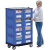 1658695 skladový box vhodné pro potraviny (d x š x v) 600 x 400 x 420 mm modrá 1 ks