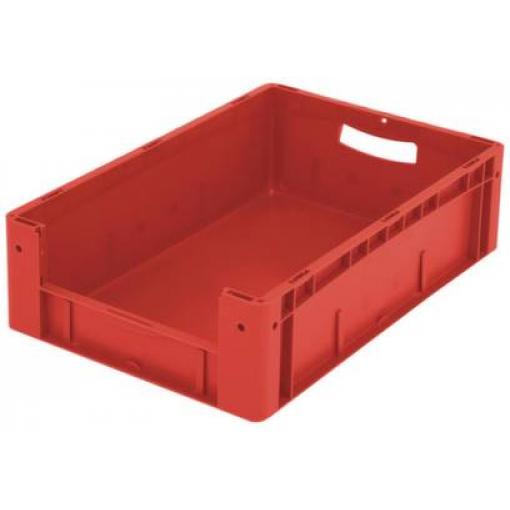 1658496 skladový box vhodné pro potraviny (d x š x v) 600 x 400 x 170 mm červená 1 ks