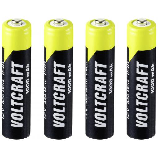 VOLTCRAFT Endurance HR03 akumulátor AAA Ni-MH 1000 mAh 1.2 V 4 ks