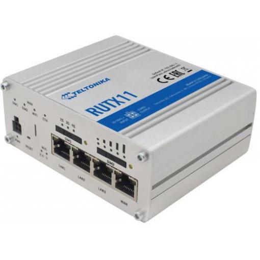 Teltonika RUTX11 Wi-Fi router Integrovaný modem: LTE, 300 MBit/s
