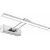 Paulmann Beam Fifty 99895 LED osvětlení obrázků 7 W teplá bílá niklová (kartáčovaná)