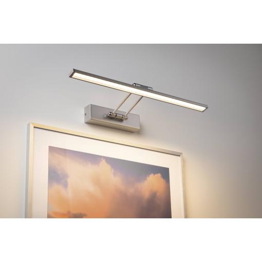 Paulmann Beam Fifty 99895 LED osvětlení obrázků 7 W teplá bílá niklová (kartáčovaná)