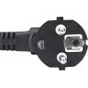 Manhattan napájecí kabel [1x zástrčka s ochranným kontaktem - 1x IEC C13 zásuvka 10 A] 1.80 m černá