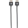 Manhattan HDMI kabel Zástrčka HDMI-A, Zástrčka HDMI-A 1.00 m černá 394352 4K UHD, fóliové stínění, stínění pletivem, kulatý, UL certifikace, flexibilní