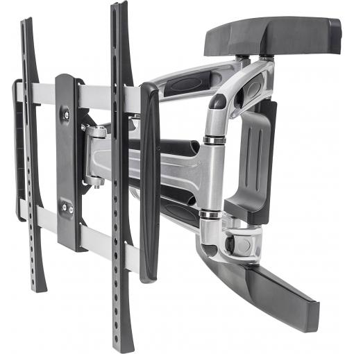 Manhattan 461306 Universal + Curved TV držák na zeď 81,3 cm (32) - 137,2 cm (54) naklápěcí, nakláněcí vhodné pro zakřivené televizory (Curved TV)