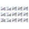 Fischer Verbindungssattel FVS 3 II spojovací prvek ocel 543060 8 ks