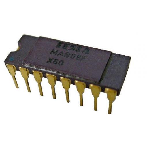 MAB08E 8-kanál analog.multiplex  DIP16